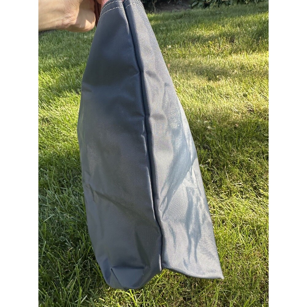 Longchamp Le Pliage Cabas Tote Large Navy Dark Blue Open Top Nylon SEE PHOTOS - Picture 7 of 10
